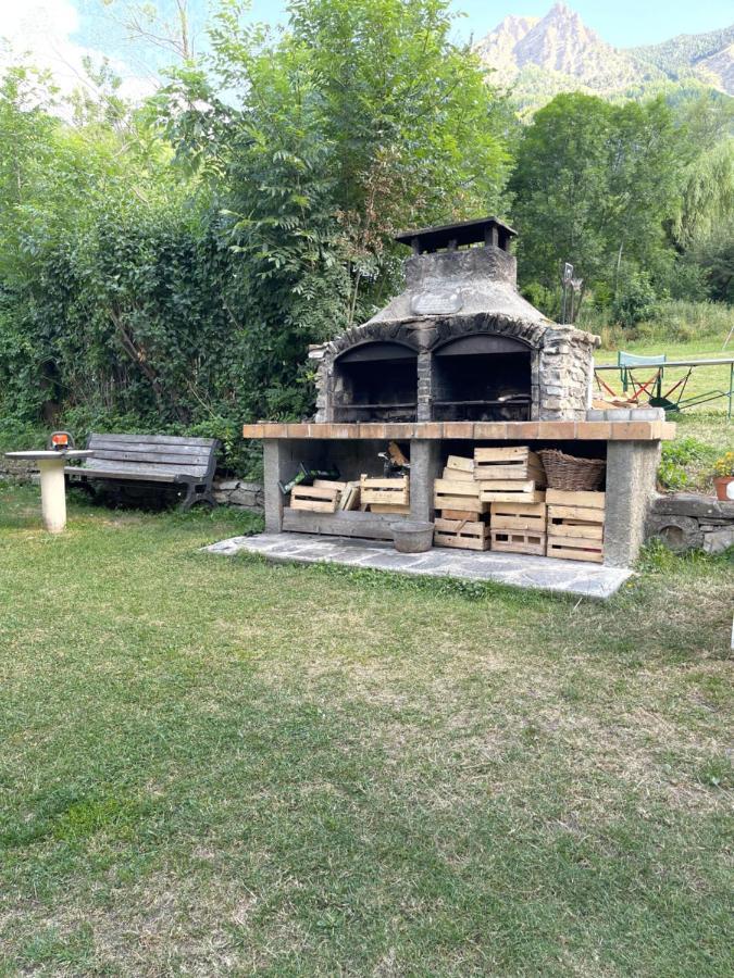 L Alpin Bel Appartement Avec Terrasse Dans Vieille Ferme De Montagne Renovee Les Orres Ngoại thất bức ảnh